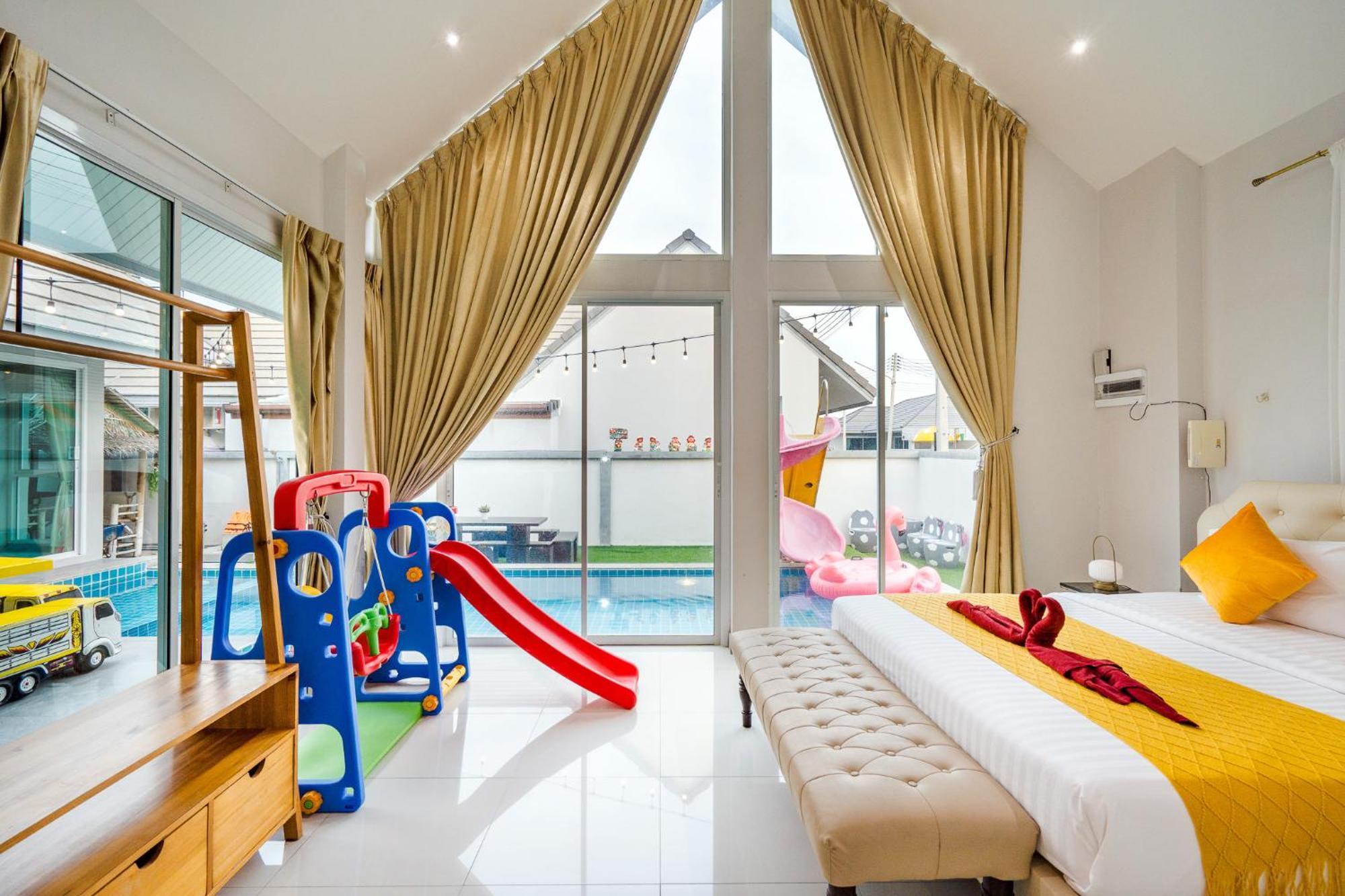 M4 Billion Pool Villa Cha-Am Exterior foto
