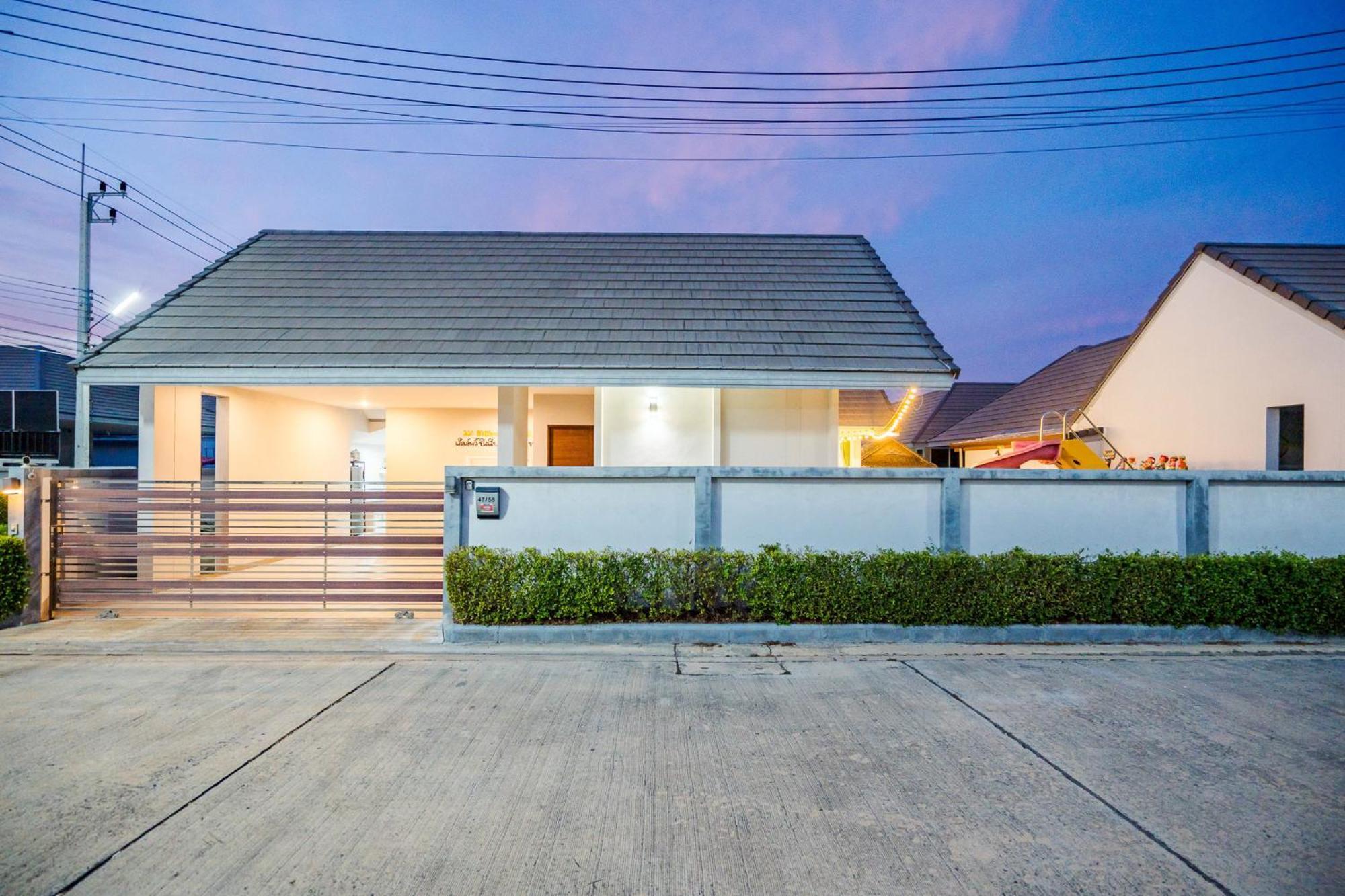 M4 Billion Pool Villa Cha-Am Exterior foto