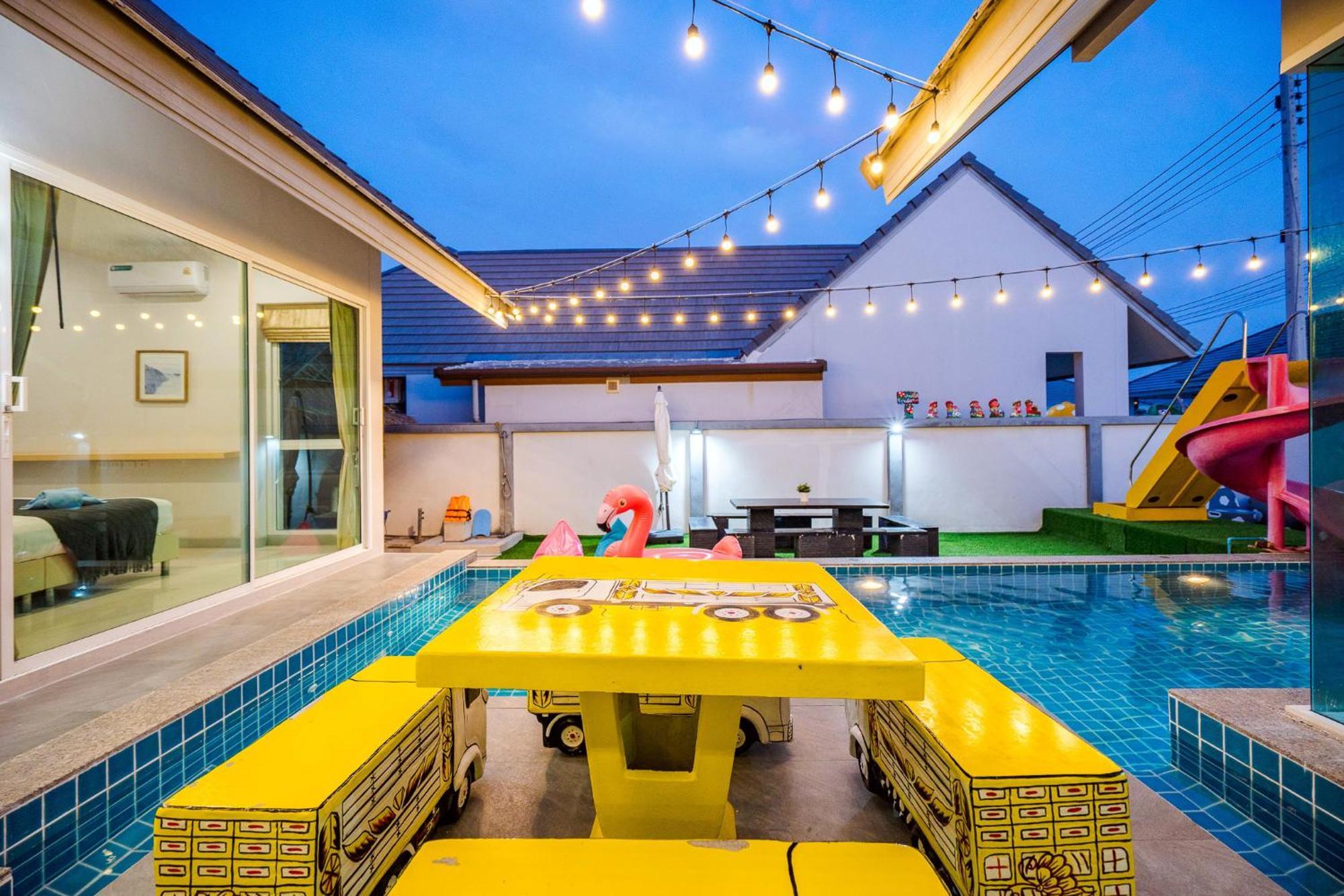 M4 Billion Pool Villa Cha-Am Exterior foto